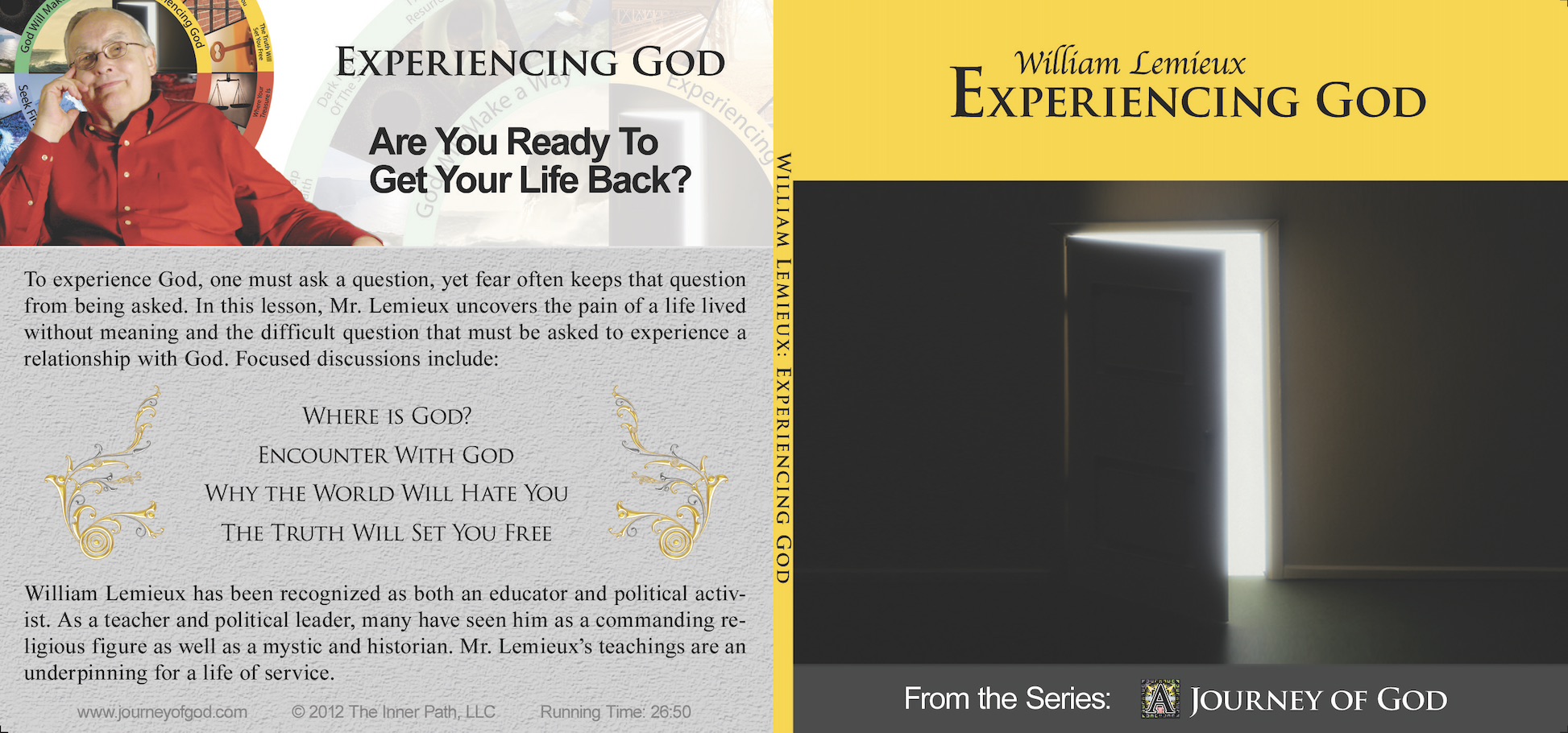 Experiencing God — interior and cover spread